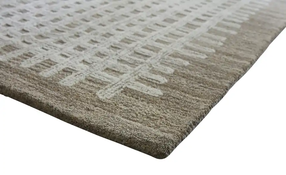 Handtuft-Teppich Victoria, Detailansicht