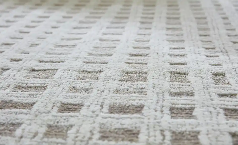 Handtuft-Teppich Victoria, Detailansicht