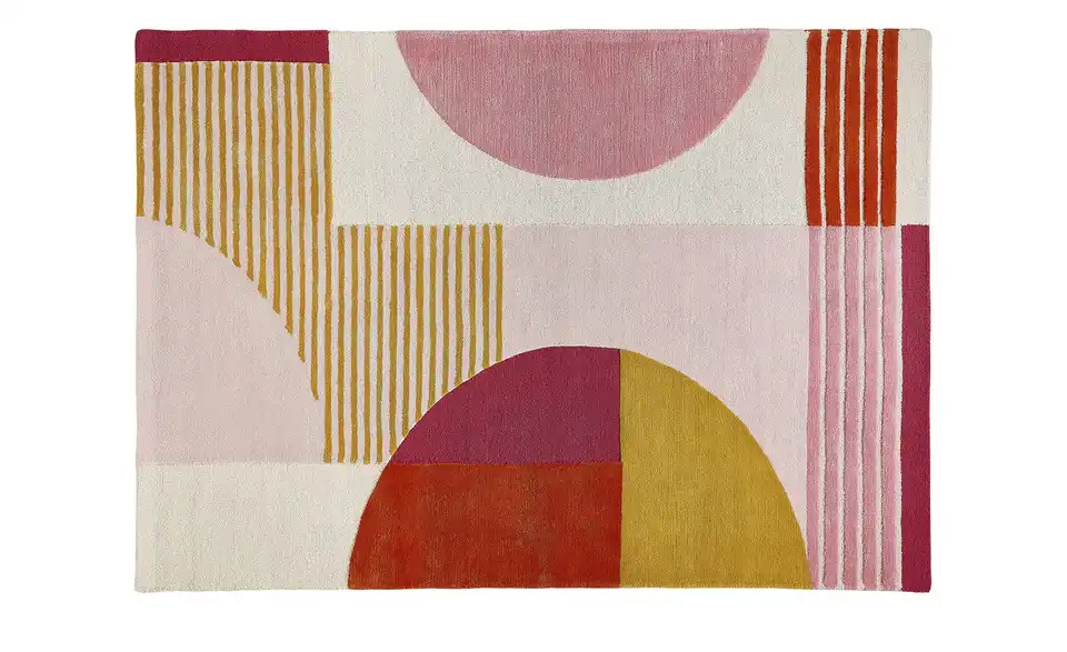 Handtuft-Teppich Vancouver, Frontansicht