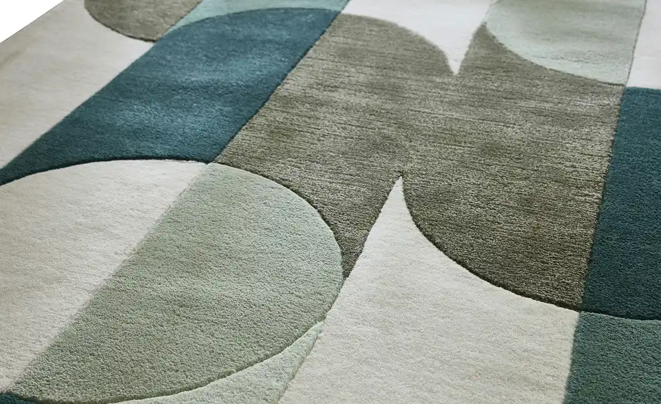 Handtuft-Teppich Vancouver, Detailansicht