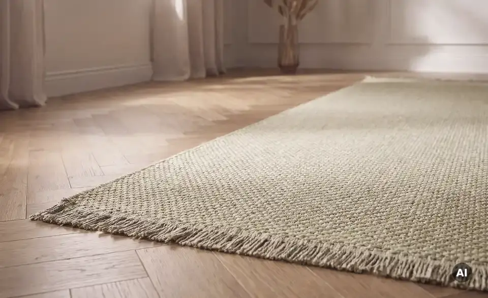 Wollteppich Lana, Detailansicht