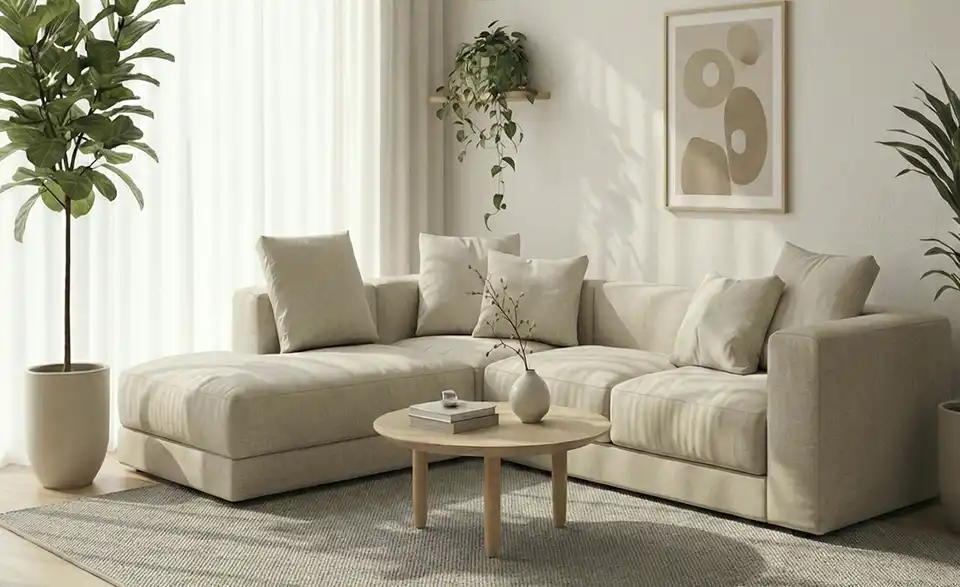 Wollteppich Lana, in Wohnsituation