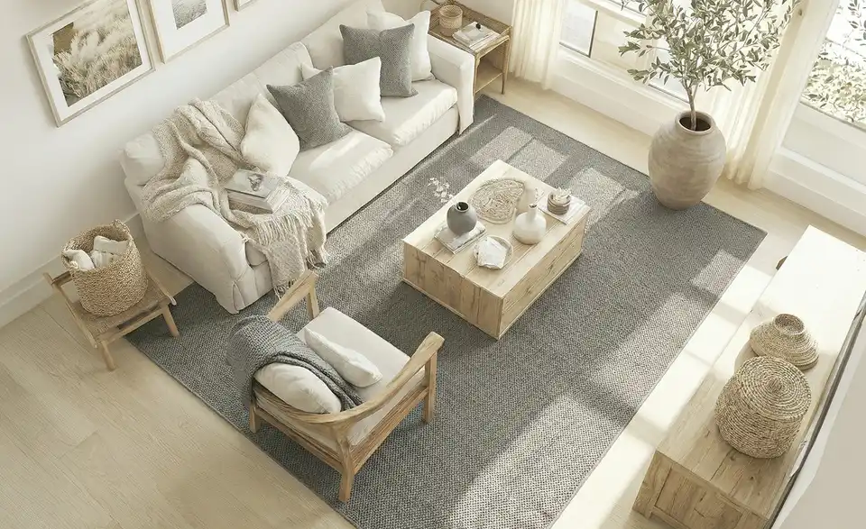 Wollteppich Lana, in Wohnsituation