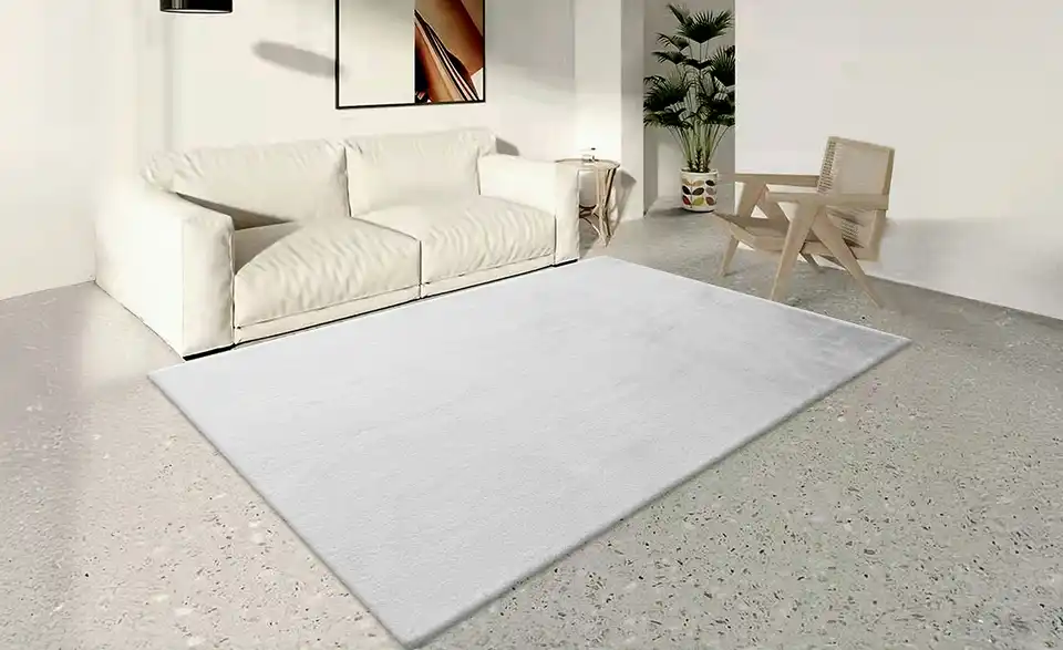 como Hochflorteppich Bunny, in Wohnsituation