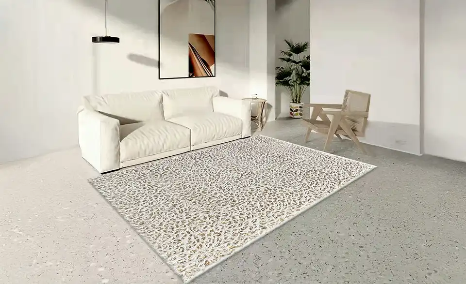 Jette Home Webteppich Aurix, in Wohnsituation