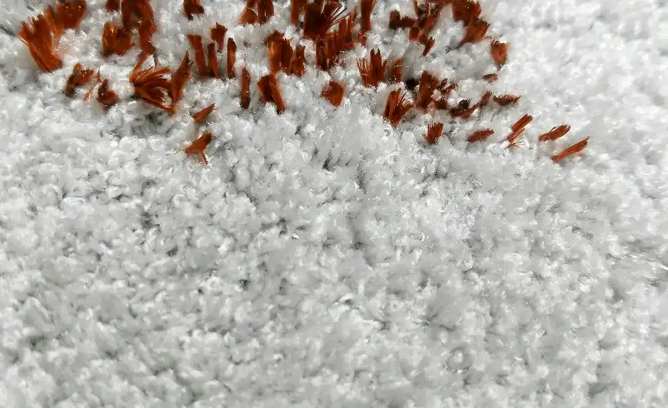 Webteppich Saturn, Detailansicht