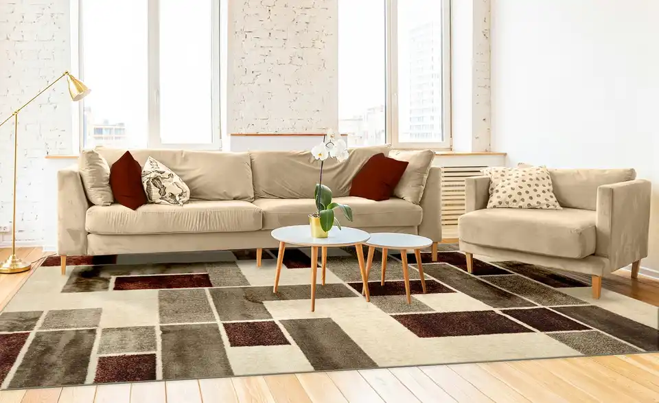 Webteppich Ruben, in Wohnsituation