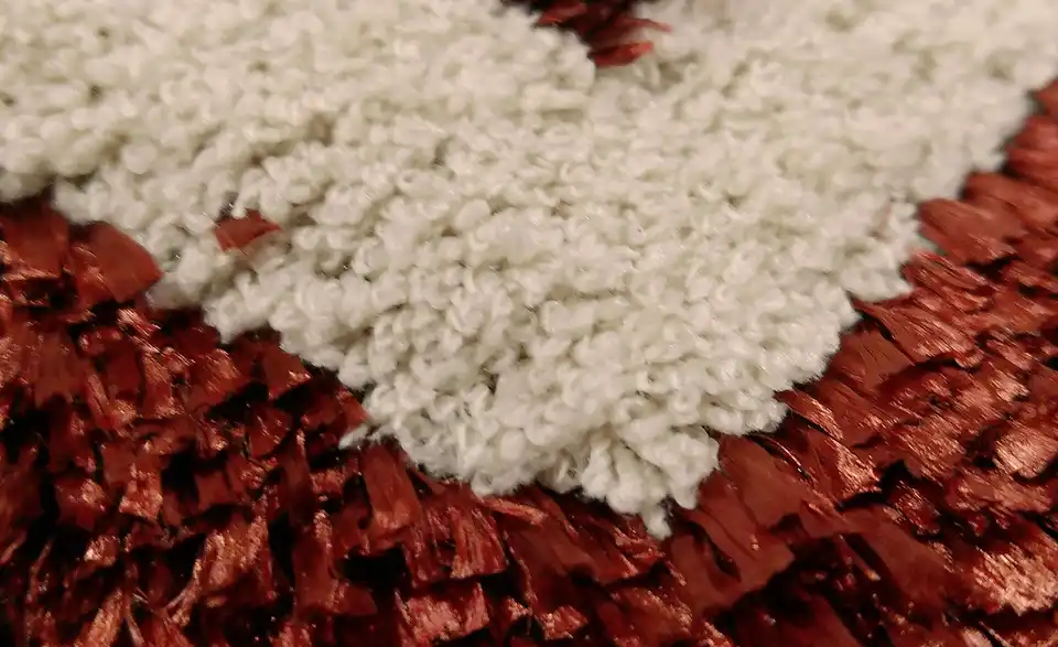 Webteppich Bordeaux, Detailansicht