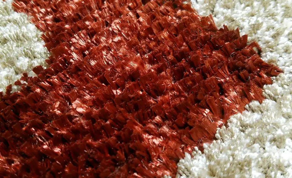 Webteppich Chloe, Detailansicht