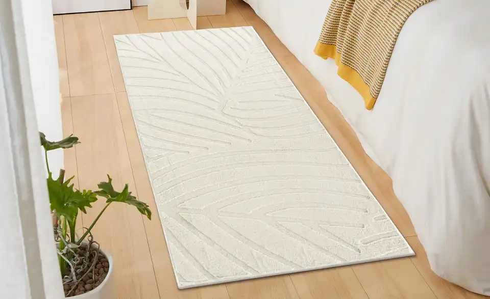 como Webteppich Jacquard, in Wohnsituation