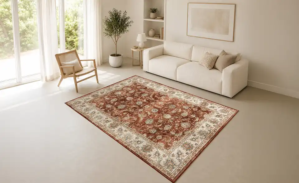 como Webteppich Jacquard Loop, in Wohnsituation