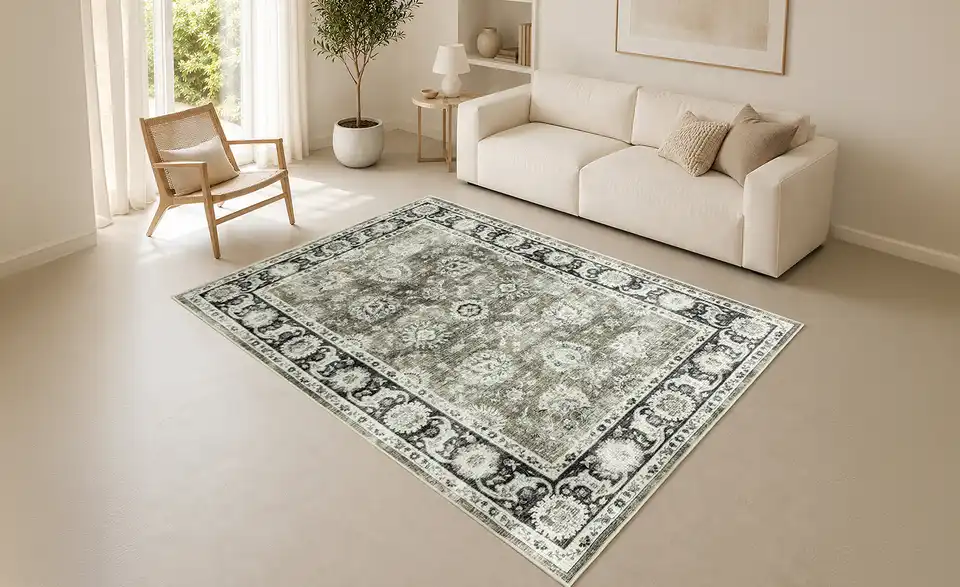 como Webteppich Jacquard Loop, in Wohnsituation