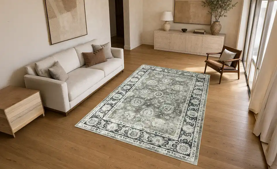 como Webteppich Jacquard Loop, in Wohnsituation