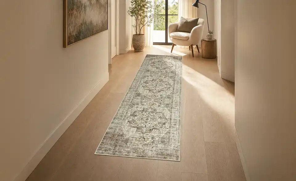 como Webteppich Jacquard Loop, in Wohnsituation