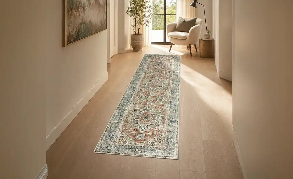 como Webteppich Jacquard Loop, in Wohnsituation