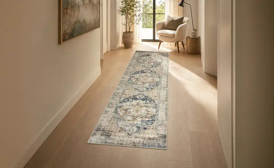 como Webteppich Jacquard Loop, in Wohnsituation