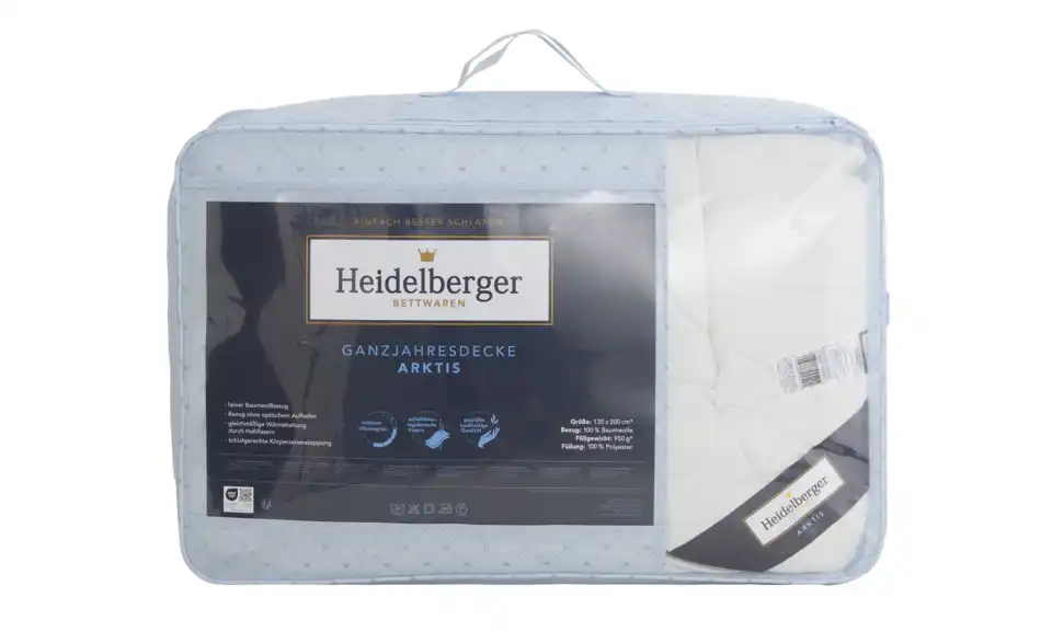 Heidelberger Bettwaren Winterdecke Arktis, in Wohnsituation