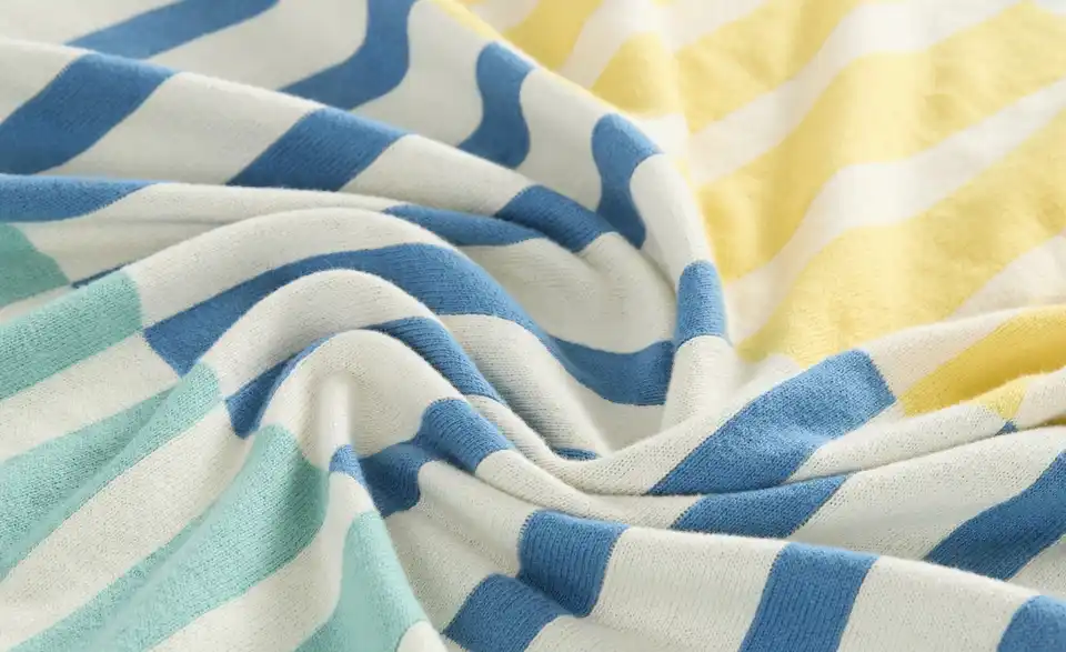 como Strickplaid Jade, Detailansicht