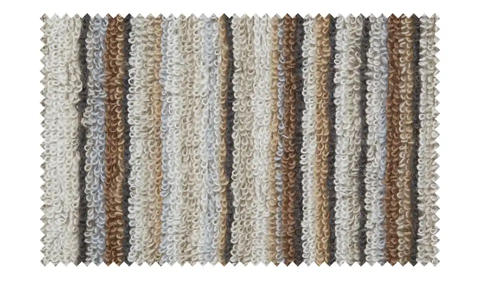 como Gästetuch Jacquard Streifen, Stoffstruktur