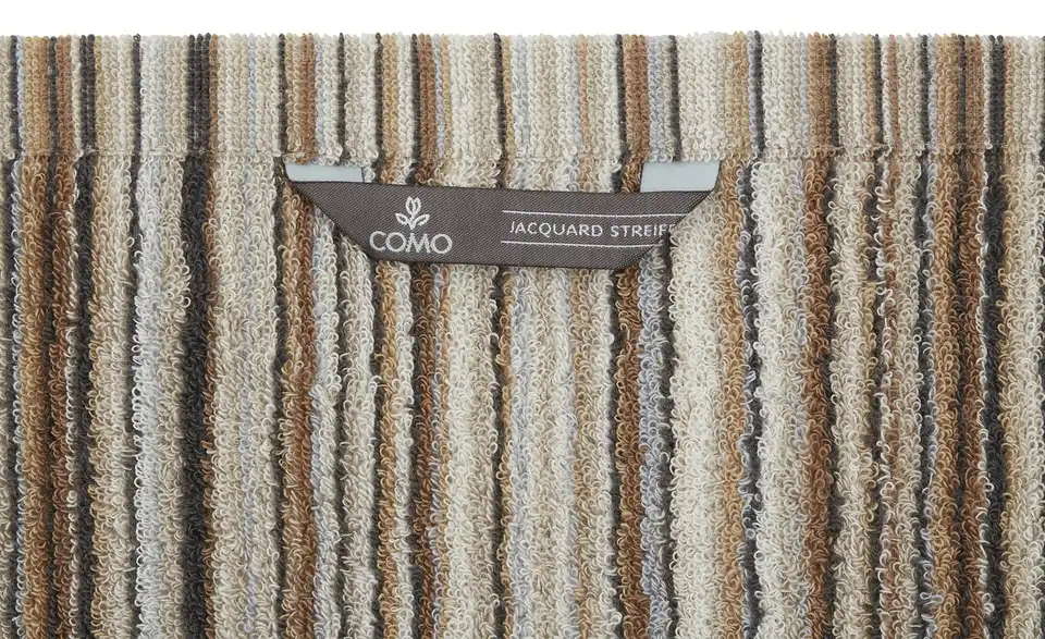 como Handtuch Jacquard Streifen, Detailansicht