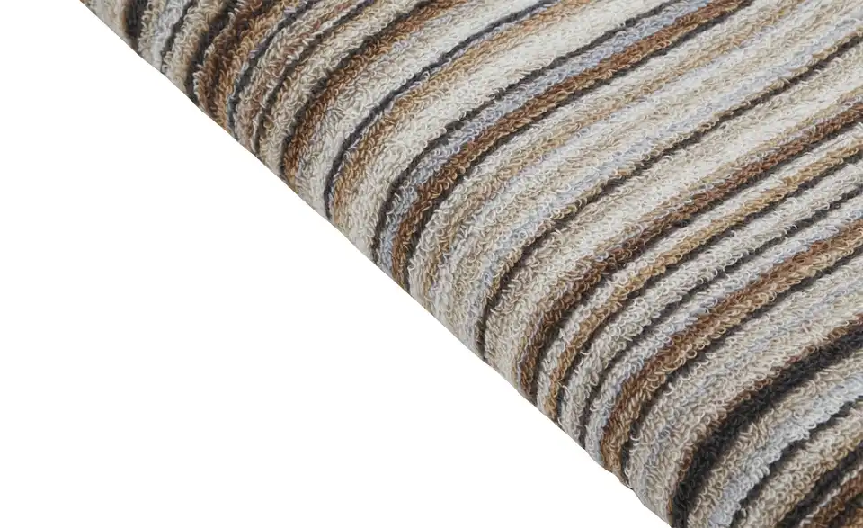 como Badetuch Jacquard Streifen, Detailansicht