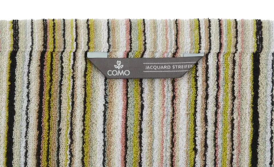 como Gästetuch Jacquard Streifen, Detailansicht
