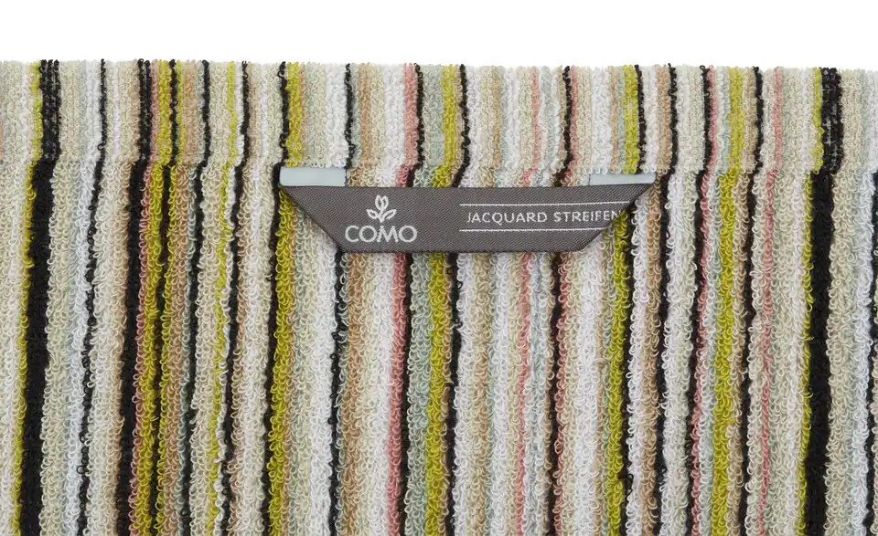 como Handtuch Jacquard Streifen, Detailansicht