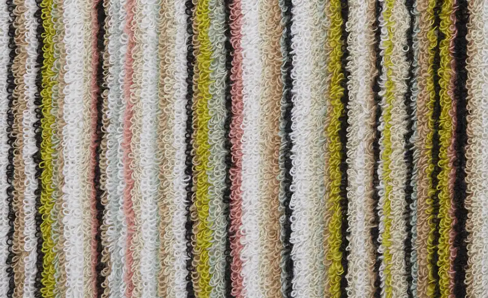 como Badetuch Jacquard Streifen, Detailansicht