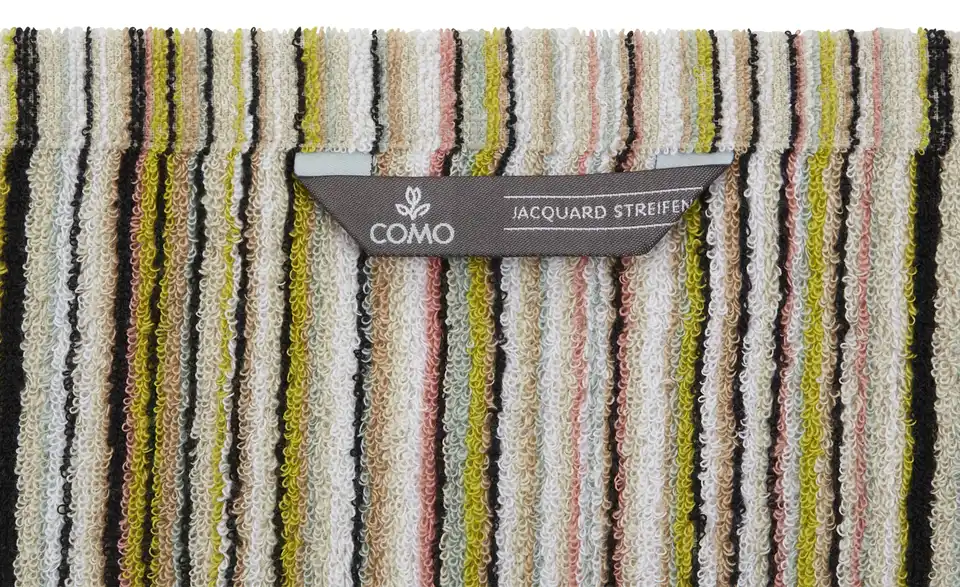 como Badetuch Jacquard Streifen, Detailansicht