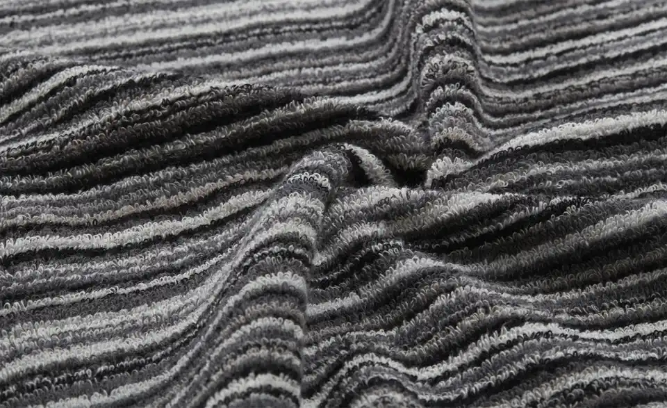 como Handtuch Jacquard Streifen, Detailansicht