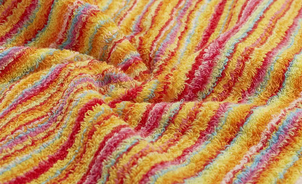 como Gästetuch Jacquard Streifen, Detailansicht