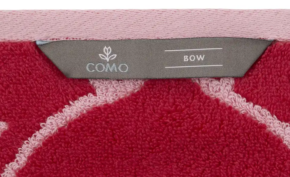 como Duschtuch Schleife, Detailansicht