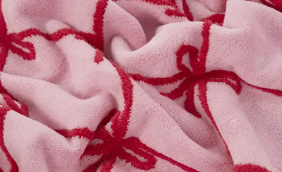 como Duschtuch Schleife, Detailansicht