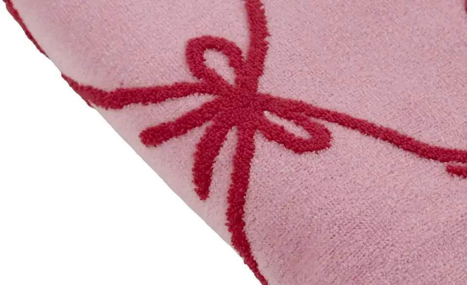 como Duschtuch Schleife, Detailansicht