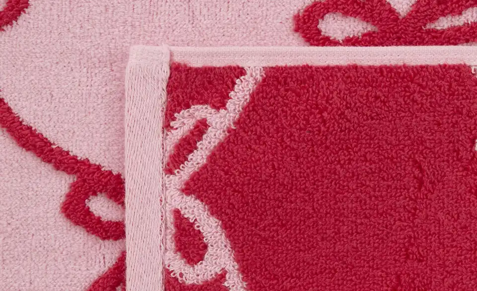 como Duschtuch Schleife, Detailansicht