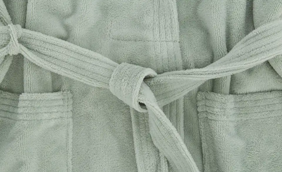 Como Green Bademantel Bademantel - Como Green, Detailansicht