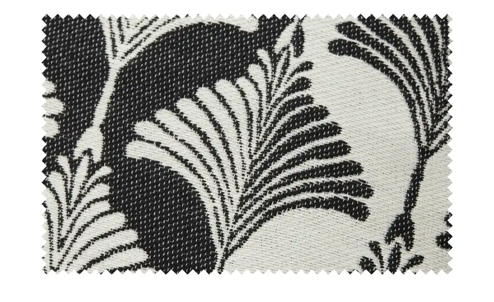 como Kissen Fächer, Stoffstruktur