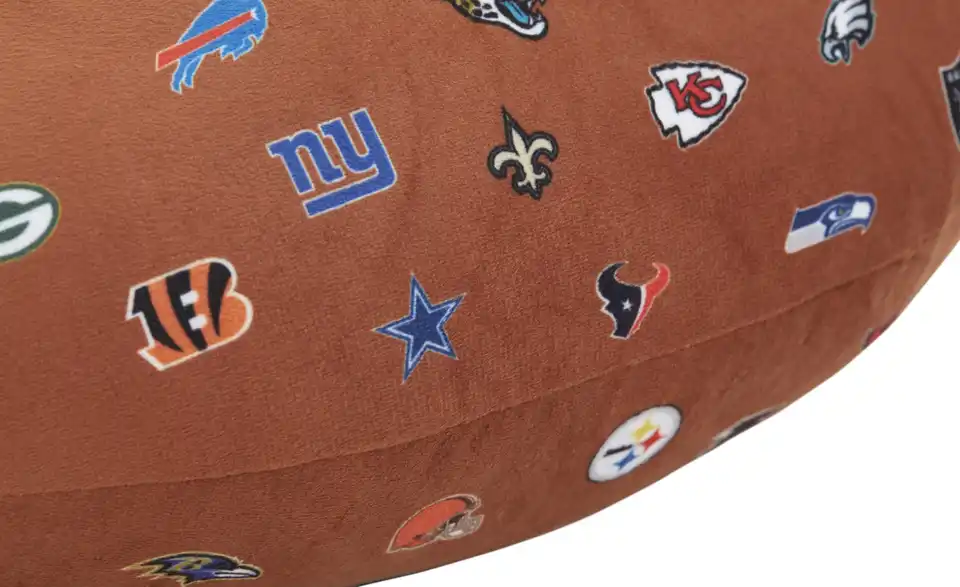 Herding Konturenkissen NFL Football, Detailansicht