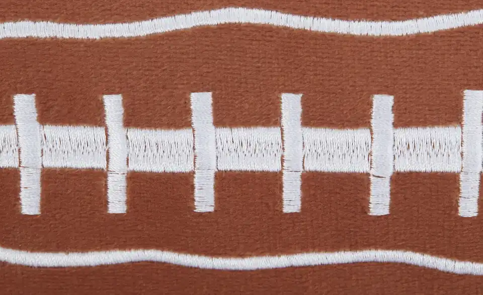 Herding Konturenkissen NFL Football, Detailansicht