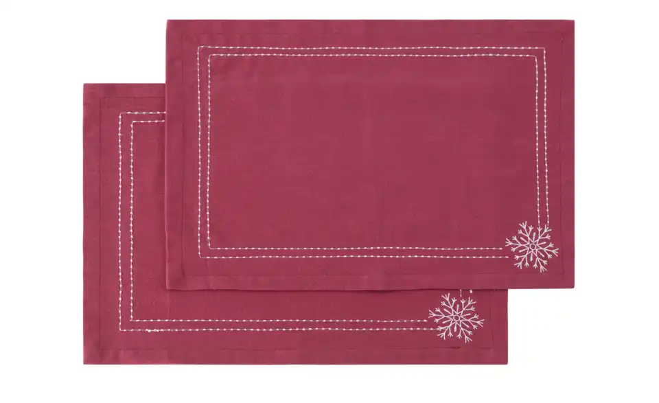 como Platzset Schneeflocke, in Wohnsituation