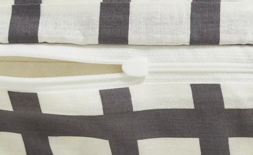 como Renforcé Bettwäsche Simple Check, Detailansicht