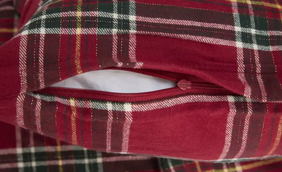 como Biber Bettwäsche Tartan, Detailansicht