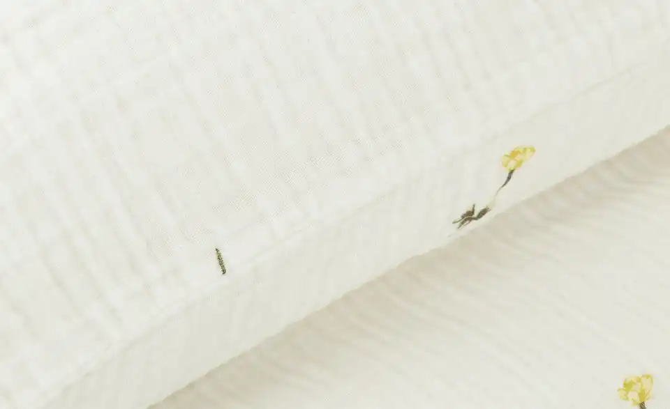 como Musselin Bettwäsche, Detailansicht