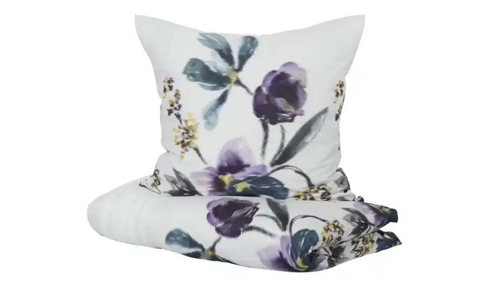 indigo Mako-Satin Bettwäsche Spellbound, Perspektive