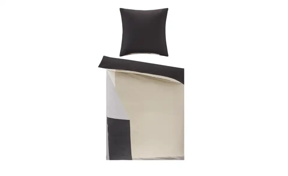 SCHÖNER WOHNEN Kollektion Satin Wende-Bettwäsche Jolie, Rückansicht