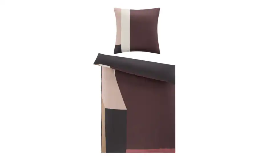 SCHÖNER WOHNEN Kollektion Satin Wende-Bettwäsche Jolie, Frontansicht