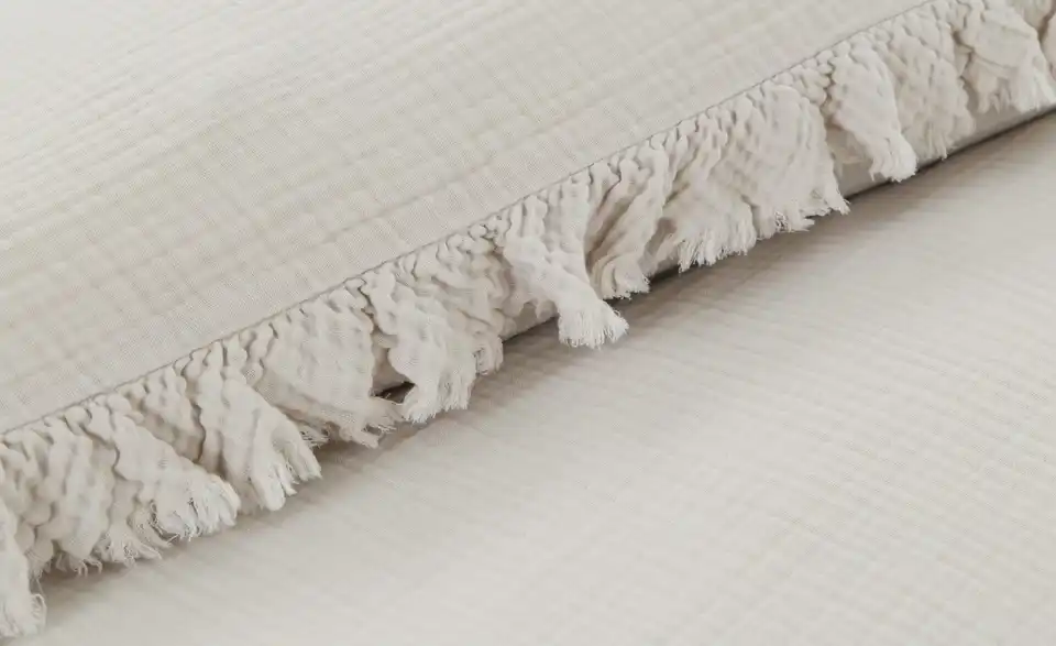 como Musselin Bettwäsche, Detailansicht