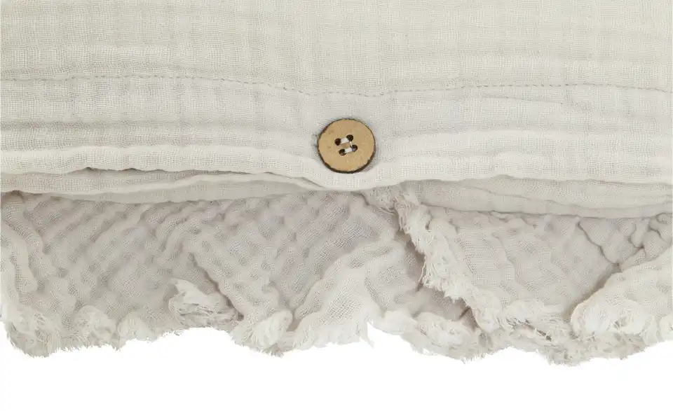 como Musselin Bettwäsche, Detailansicht