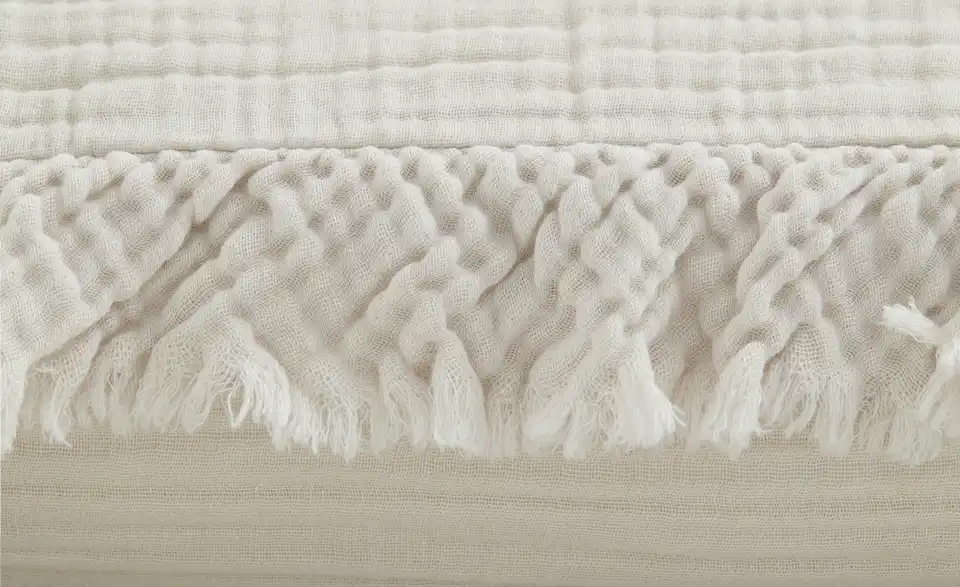como Musselin Bettwäsche, Detailansicht