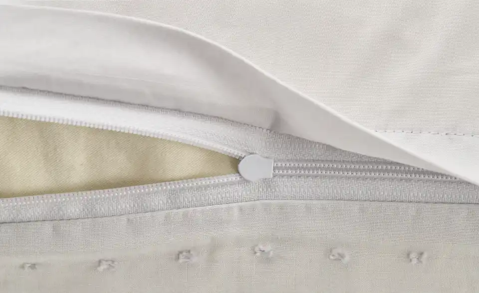 como superior Damast Wende-Bettwäsche Clip Jacquard, Detailansicht